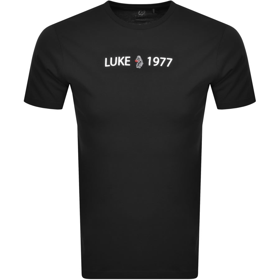 Alternative Image for ProductLuke 1977 Brizzle Shizzle Logo T Shirt Black1